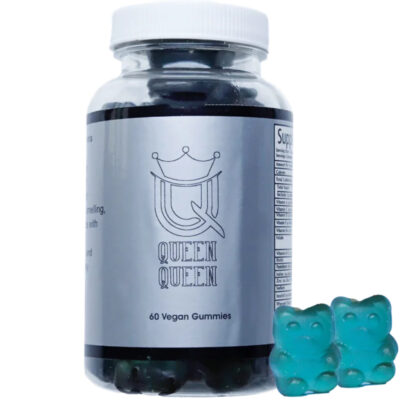 مکمل پاستیل ضد ریزش کویین کویین QUEEN QUEEN 60 VEGAN GUMMIES