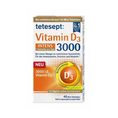 ویتامین دی پودری تتسپت Vitamin D3 3000