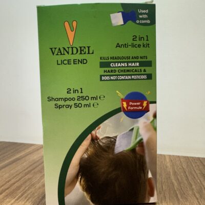 پکیج شامپو و اسپری ضد شپش وندل Vandel