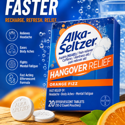قرص آلکا سلتزر ۲۰ عددی Hangover relief
