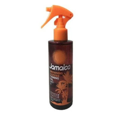 اسپری برنزه کننده قهوه جامائیکا Jamaica Browninig Coffee Tanning Oil