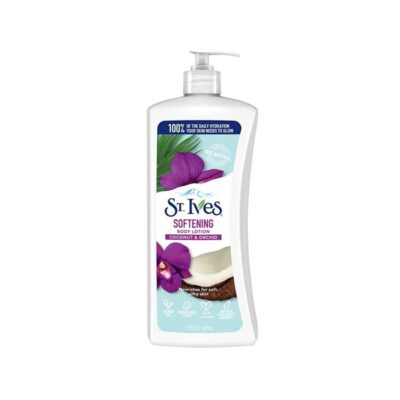 لوسیون بدن stives مدل Softening عصاره نارگیل و ارکیده حجم ۶۲۱ میل