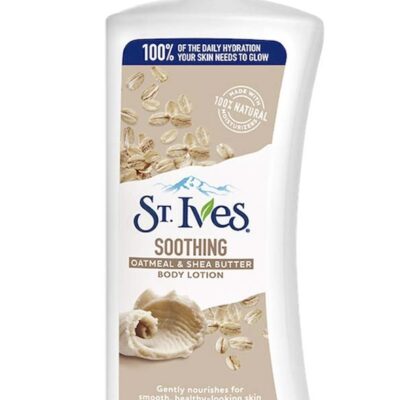 لوسیون بدن stives مدل Soothing عصاره جو پرک و شی باتر حجم ۶۲۱ میل