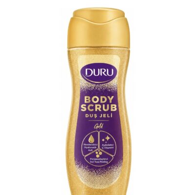 شامپو بدن اسکراب دار و معطر دورو duru مدل Gold حجم ۴۵۰ میل
