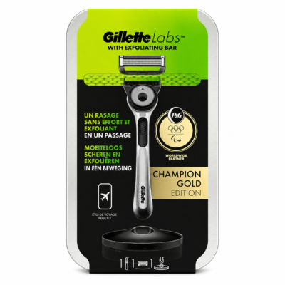 تیغ اصلاح صورت ژیلت مدل Gillette Labs with Exfoliating bar