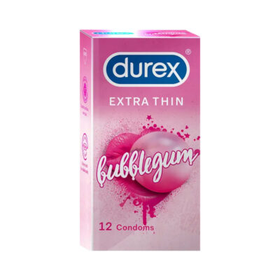 کاندوم دورکس مدل Extra Thin bubblegum بسته 1۲ عددی