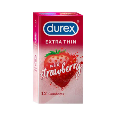 کاندوم بسیار نازک دورکس مدل WILD STRAWBERRY بسته 12 عددی
